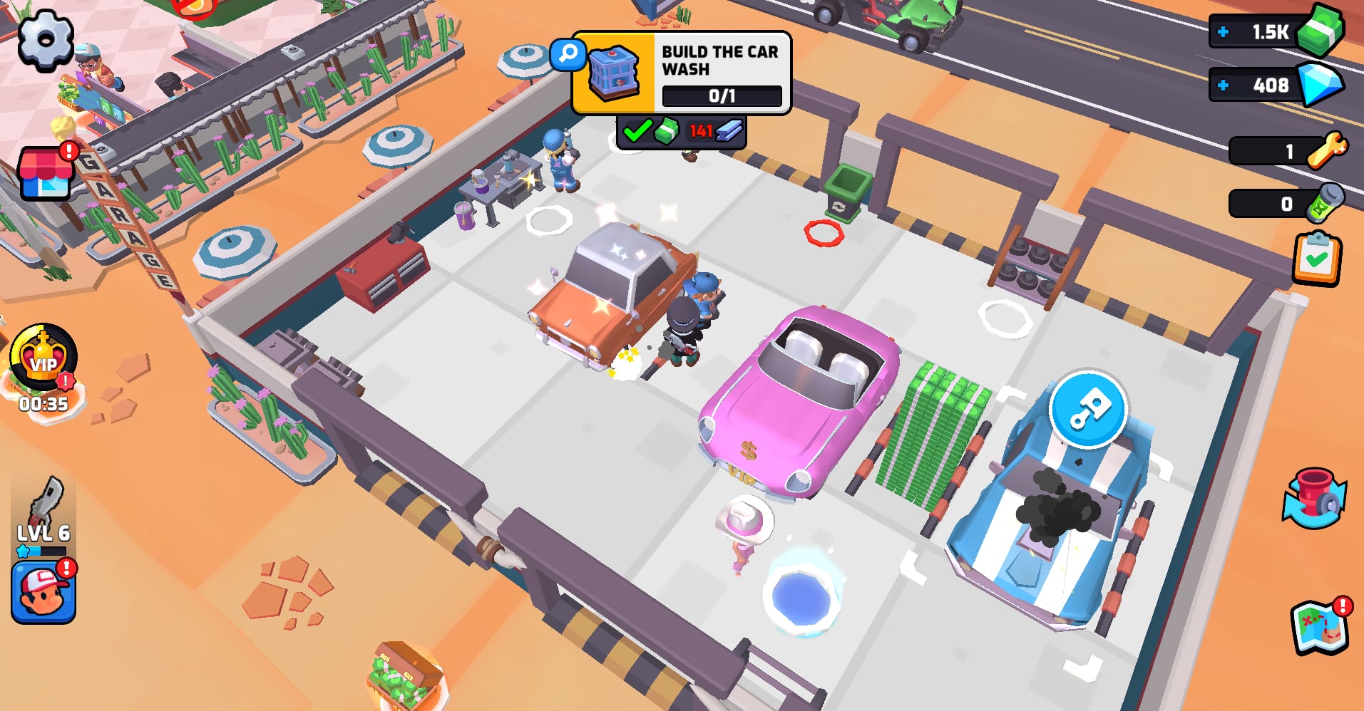 Screenshot 2 - gameplay of Gas Station