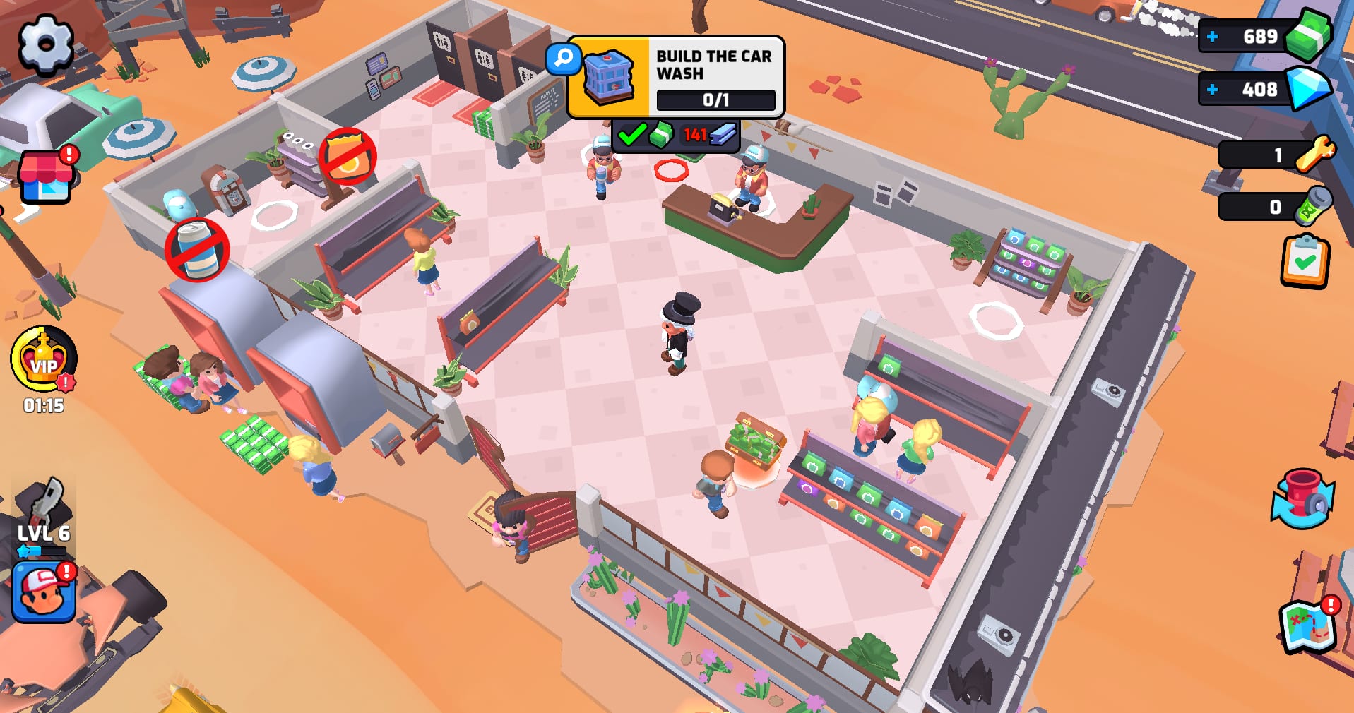 Screenshot 3 - gameplay of Gas Station
